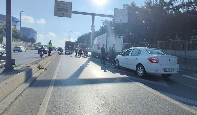 Bahçelievler'de feci kamyonet kazası!