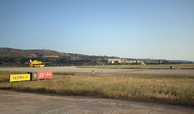 Bakan Yumaklı: Fransa için yangın söndürme uçaklarımız yola çıktı