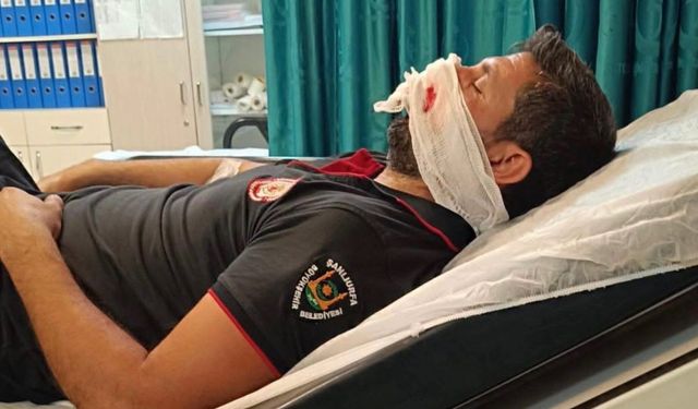 Bakım sırasında lastik patladı: 1 yaralı