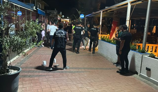 Bodrum'da restoranda silahlı saldırı: 1 kişi öldü