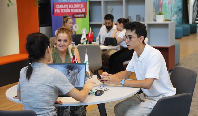 Çankaya Belediyesi’nden ücretsiz YKS tercih danışmanlığı
