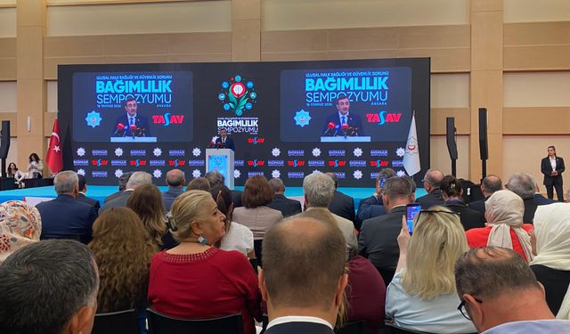 Cumhurbaşkanı Yardımcısı Yılmaz: Bağımlılıkla mücadele milli bir sorumluluktur
