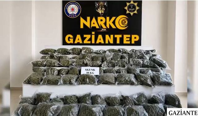 Gaziantep merkezli 14 ilde 'Narko Kapan' operasyonu