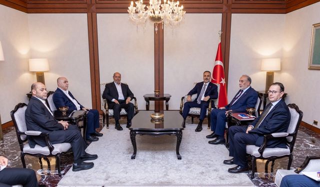 Hakan Fidan Halil Hayye ile görüştü