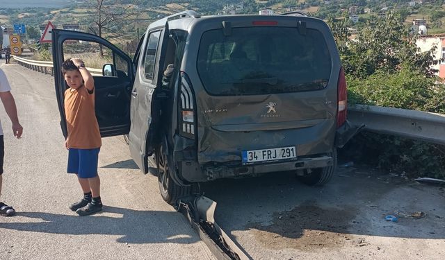 İlkadım'da zincirleme kaza