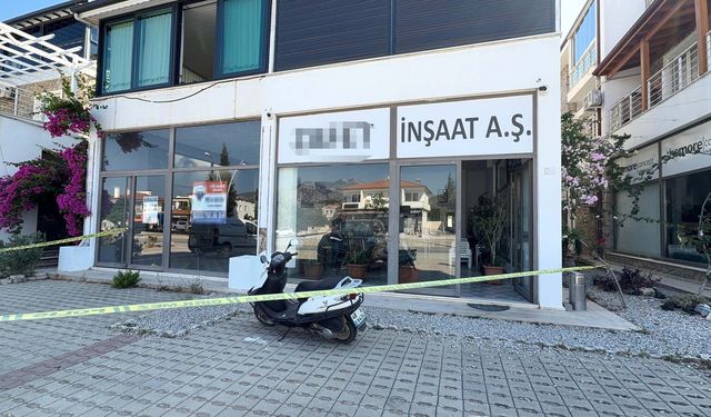 İş yerinde başından vurulmuş olarak bulundu