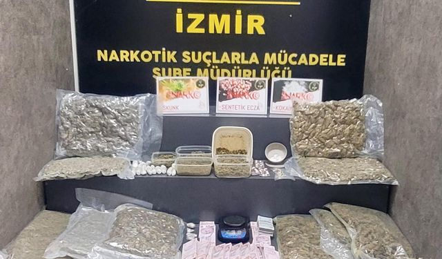 İzmir'de Uyuşturucu Operasyonu