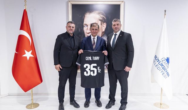 Karşıyaka'da Yönetimden Cemil Tugay Ziyareti