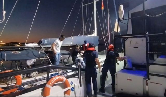 Muğla açıklarında düzensiz göçmenler yakalandı