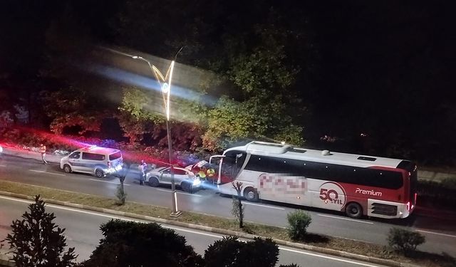 Zonguldak'ta kaza yapan şoför alkollü çıktı
