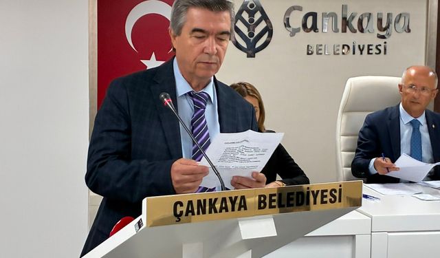 Çankaya Belediyesi Başkanvekili Seçildi! Başkan Kim Oldu?