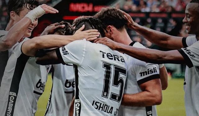 Beşiktaş, Midtjylland’ı geçerek Avrupa Ligi’nde 3. eleme turuna yükseldi