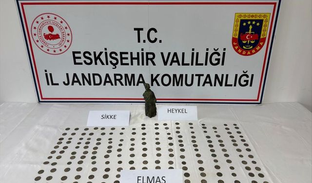 Eskişehir'de tarihi eser operasyonu