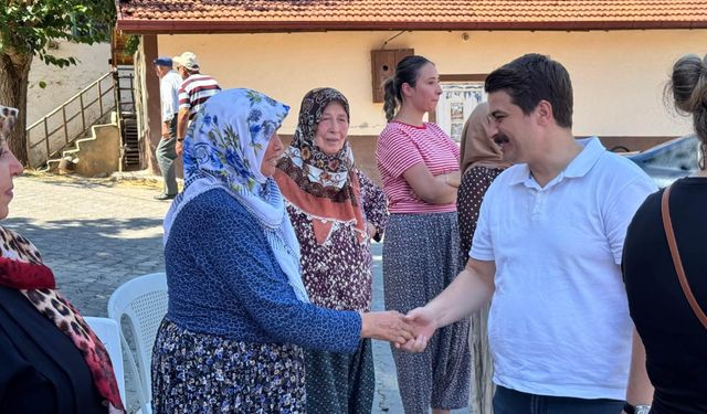 Nallıhan Kaymakamı Semih Doğanoğlu'ndan Şehit Ailesini Ziyaret Etti