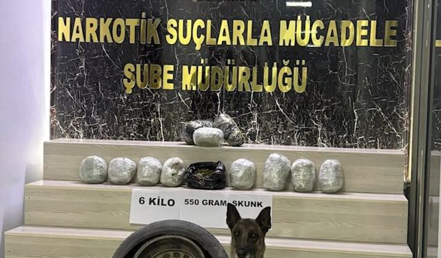 Bitlis'te 6,5 kilo uyuşturucu ele geçirildi