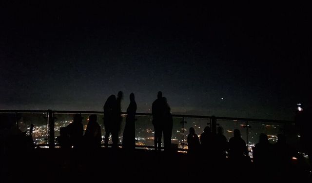 Bursa'da meteor yağmuru
