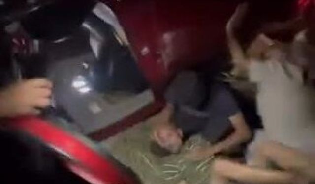 Bursa'da Otomobil Şarampole Yuvarlandı