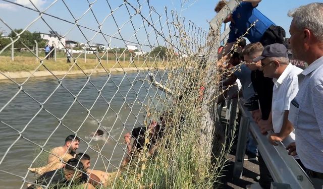Kanalda boğulma tehlikesi geçiren çocuk yaşamını yitirdi