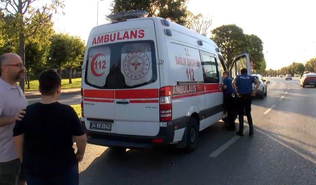 Kartal Sahil Yolu’nda Otomobil Takla Attı: Sürücü Yaralandı