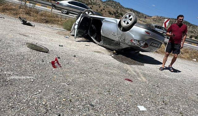 Kastamonu'da otomobil takla attı: Aynı aileden 6 kişi yaralandı