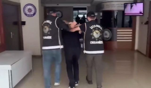 Suç örgütü üyesi  kaçmaya çalışırken yakalandı
