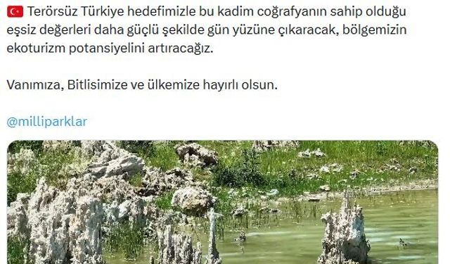 "Türkiye'nin 54'üncü milli parkı Deveboynu Yarımadası oldu"