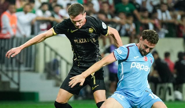 Trabzonspor Diyarbakır'da yıkıldı! Amedspor'dan son dakika zaferi