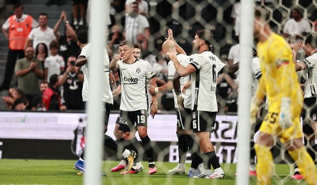 Beşiktaş'tan Avrupa'da Farklı Galibiyet!