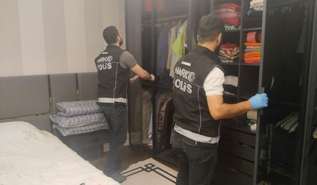 Ankara'da uyuşturucu ve fuhuş operasyonu