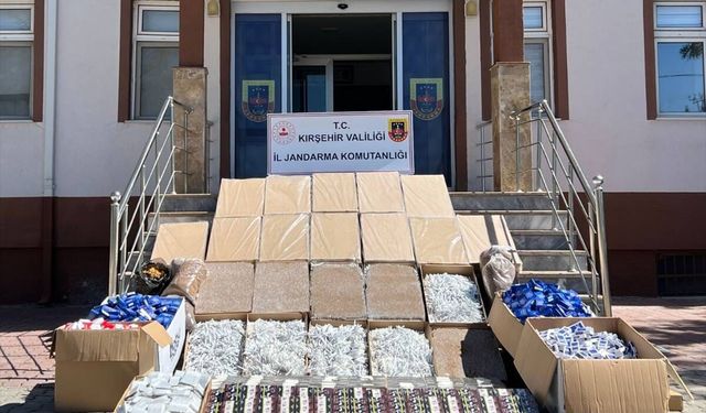 Kırşehir'de makaron operasyonu