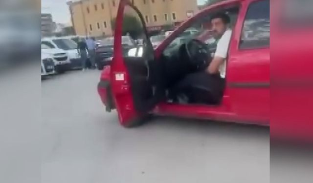 Ankara'da Yol Kesip Tehdit Eden Sürücü Tutuklandı!