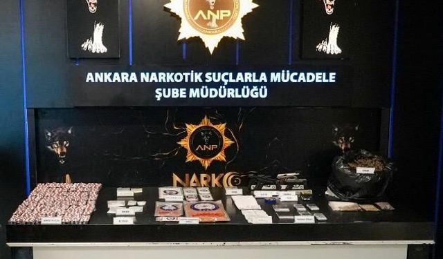 Başkentte uyuşturucu operasyonları
