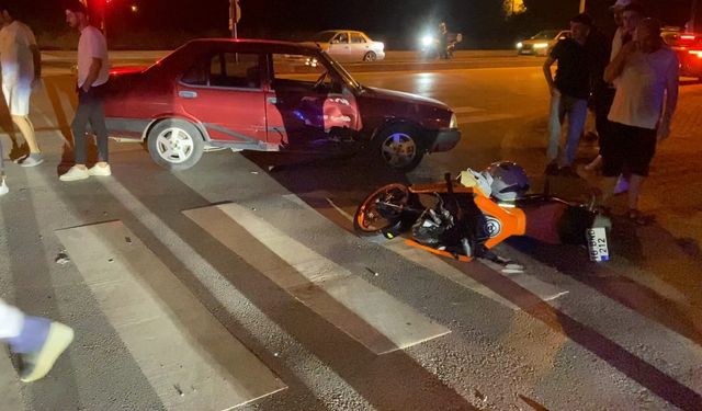 Bursa'da korkutan kaza: 2 yaralı