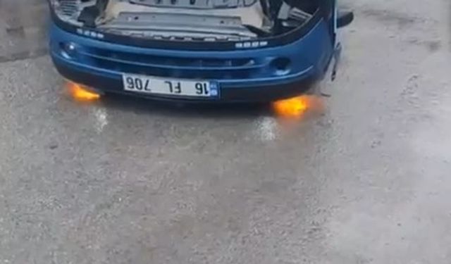 Bursa'daki feci kaza kamerada: otomobil takla attı