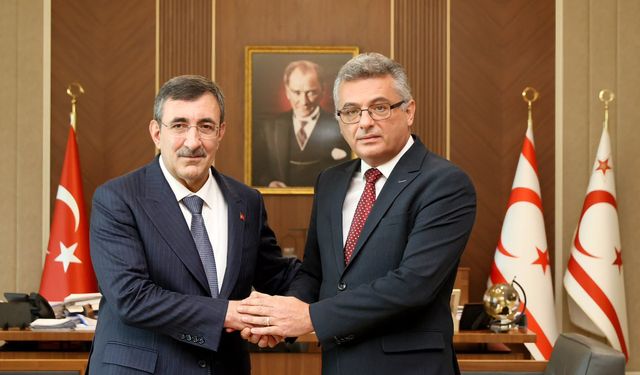 Cumhurbaşkanı Yardımcısı Yılmaz, KKTC Cumhurbaşkanı Erhürman ile Ne Konuştu?