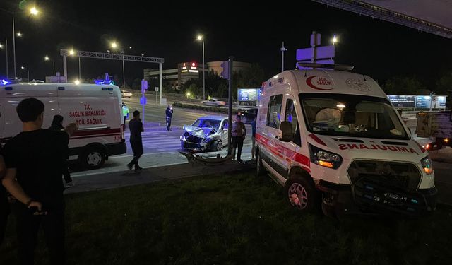 Kayseri'de korkutan ambulans kazası: 6 yaralı