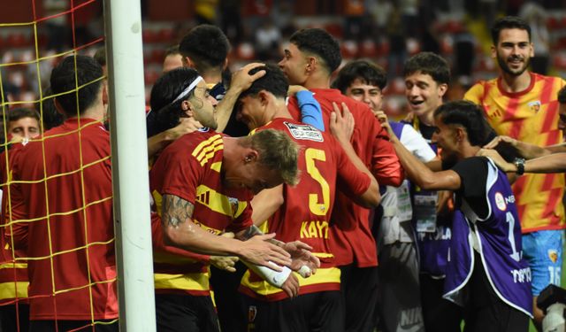 Kayserispor, 1'inci Lig'de 7'nci Haftayı Zirvede Noktaladı