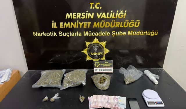 Mersin'de uyuşturucu operasyonu