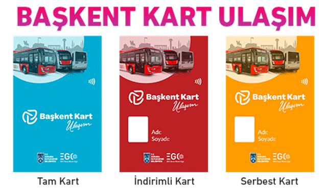 Başkent Kart işlemlerinde yeni dönem