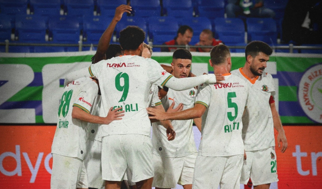 Alanyaspor Rize Deplasmanından İstediğini Aldı!