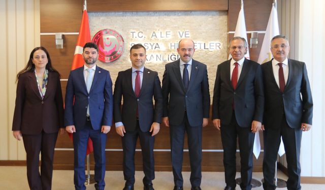 Aile ve Sosyal hizmetler Bakanlığı ile TMTF  arasında İş Birliği Protokolü