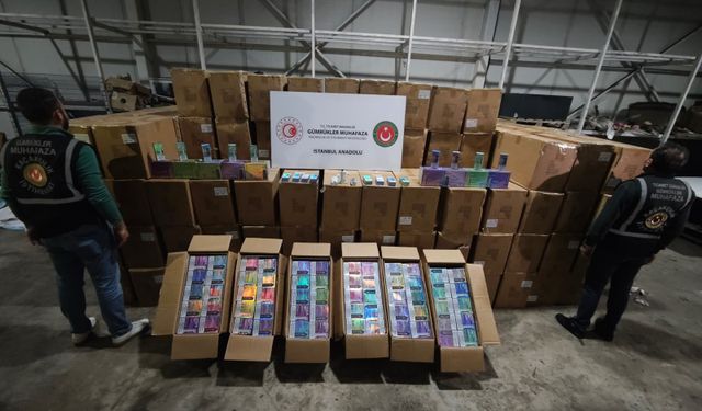 İstanbul'da elektronik sigara operasyonu