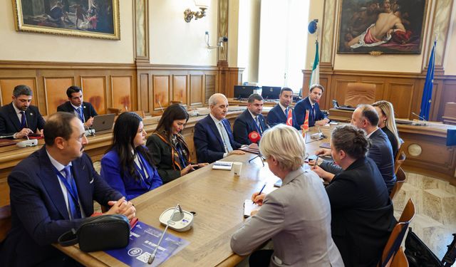 TBMM Başkanı Kurtulmuş'tan Roma'da Üst Düzey Diplomasi
