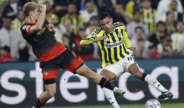 Fenerbahçe, Slavia Prag'ı elinden kaçırdı