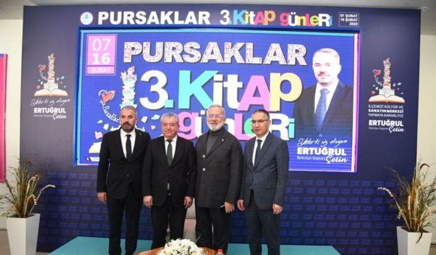 Pursaklar 3. kitap günleri kapılarını açtı
