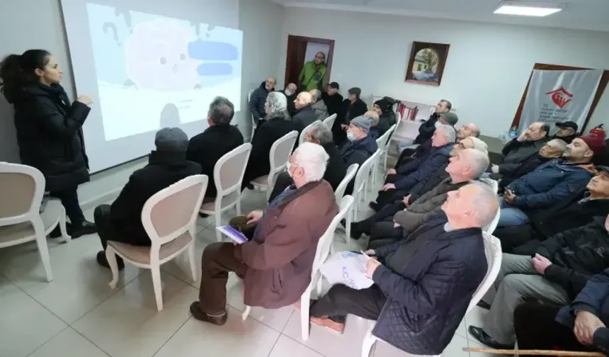 Altındağlı erkeklere unutkanlık semineri