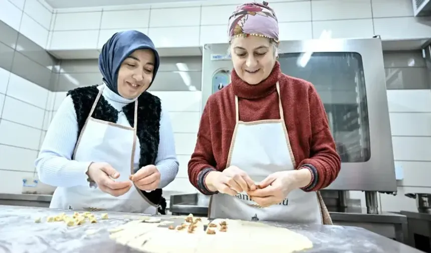 Altındağlı kadınlar mutfakta parlıyor