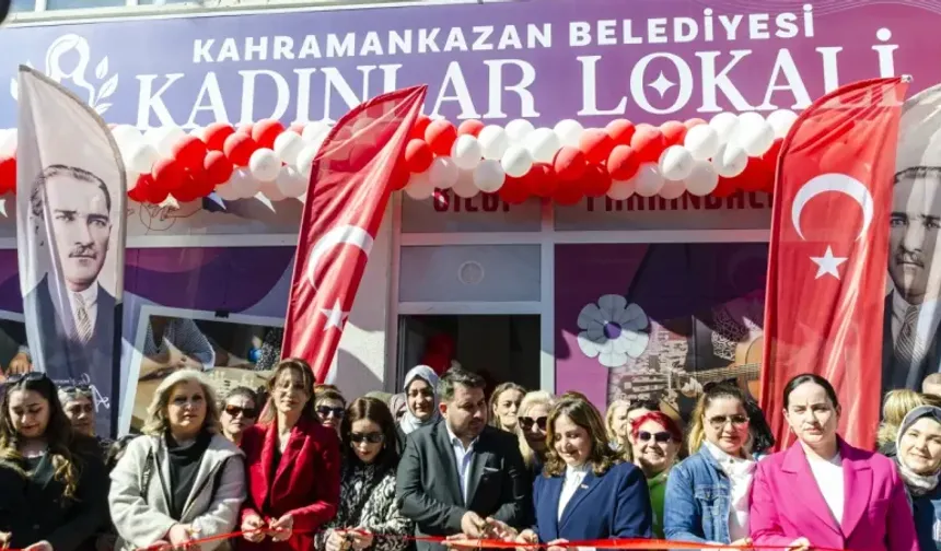 Kahramankazan’da "Kadınlar Lokali" açıldı