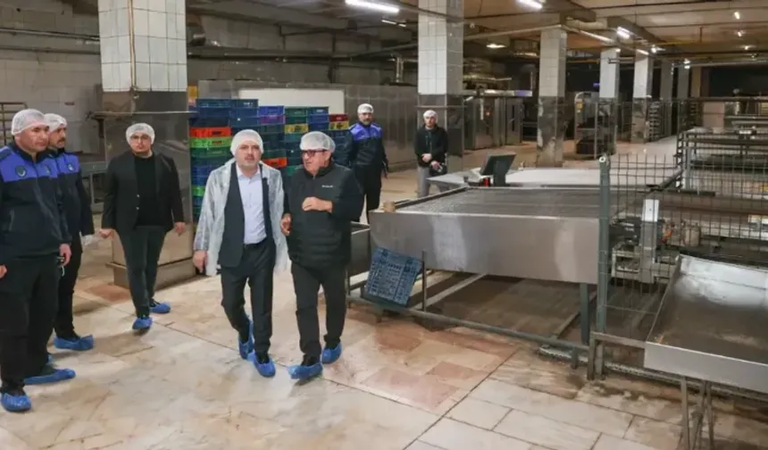 Sincan Belediye Başkanı Ercan’dan fırın ve pastane denetimi