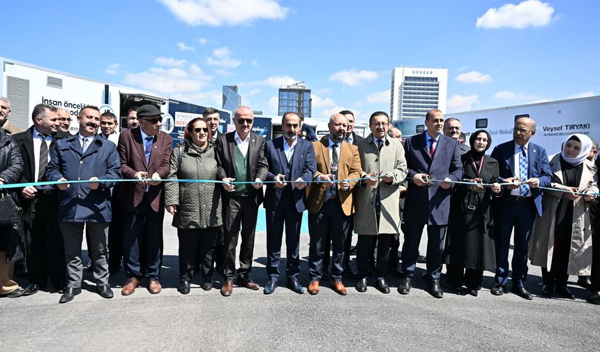 Altındağ Belediyesine 40 yeni araç